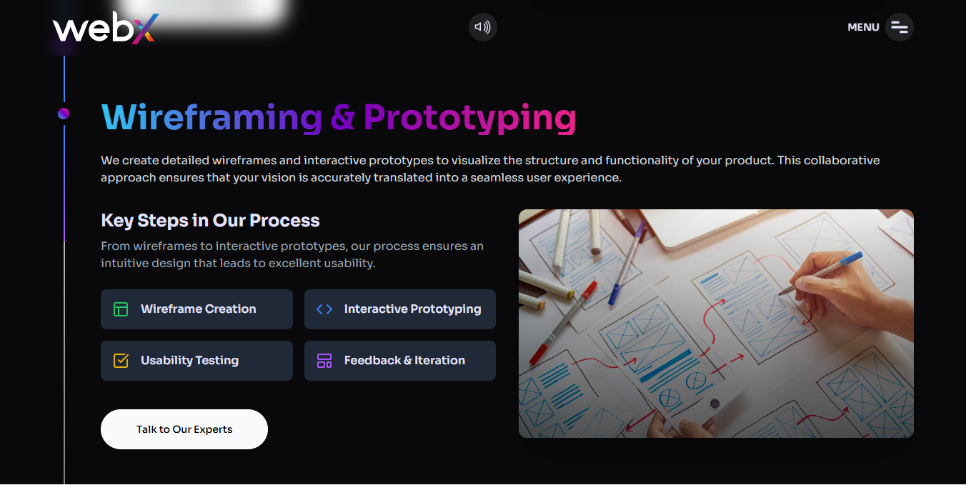 Our Design Process | Step-by-Step UI/UX Workflow | WebX Nepal